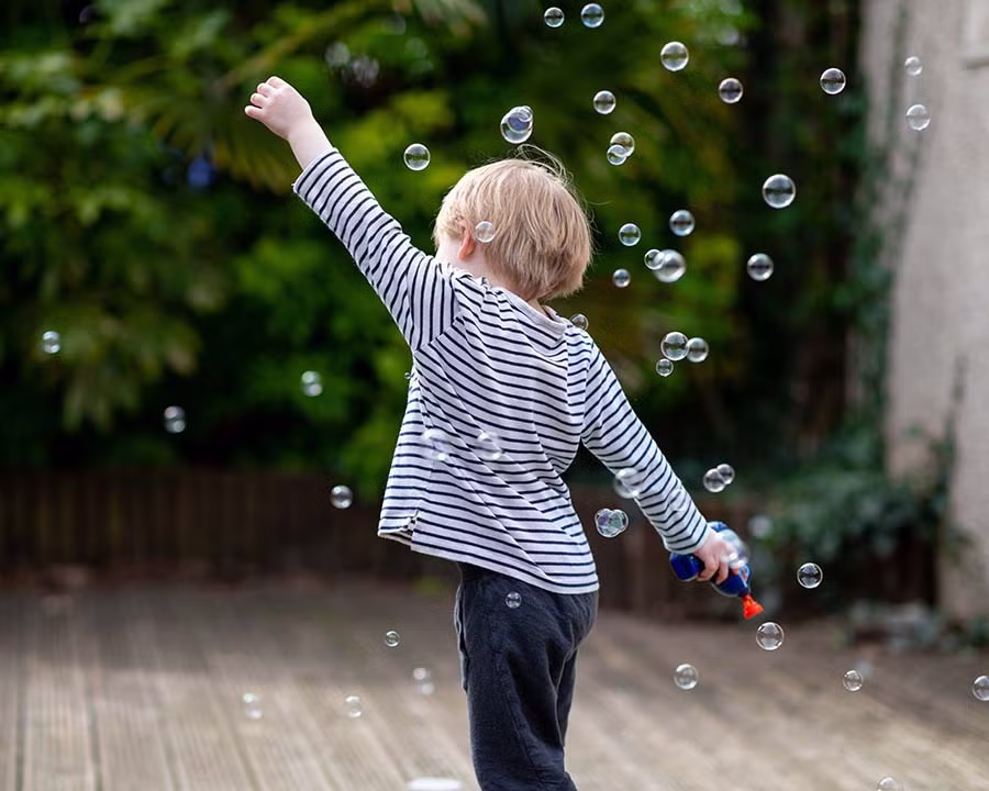 popping bubbles